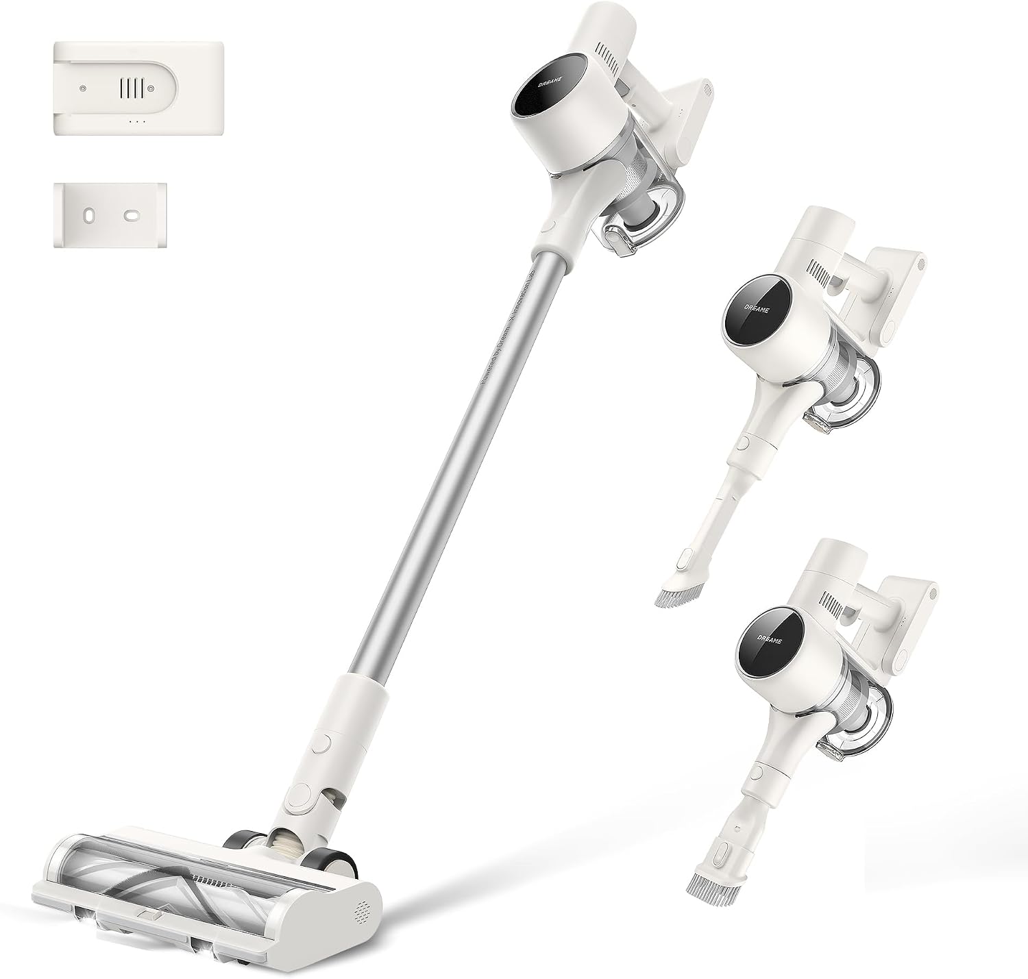 dreame Cordless Vacuum Cleaner R10 Pure, 120AW Powerful Suction, Stick…