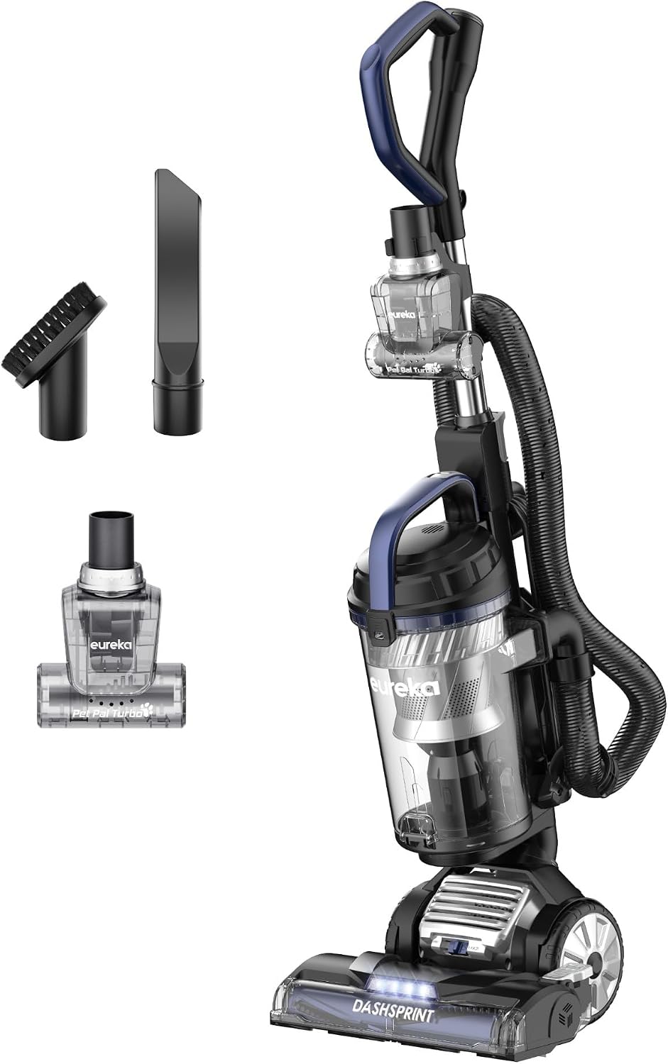 Eureka Vacuum Cleaners for Home, Dual Cyclone Suction, NEU612BL